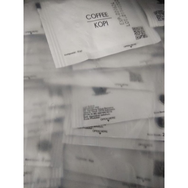 

Kopi Sachet Isi 250 Pcs/ Coffe Sachet