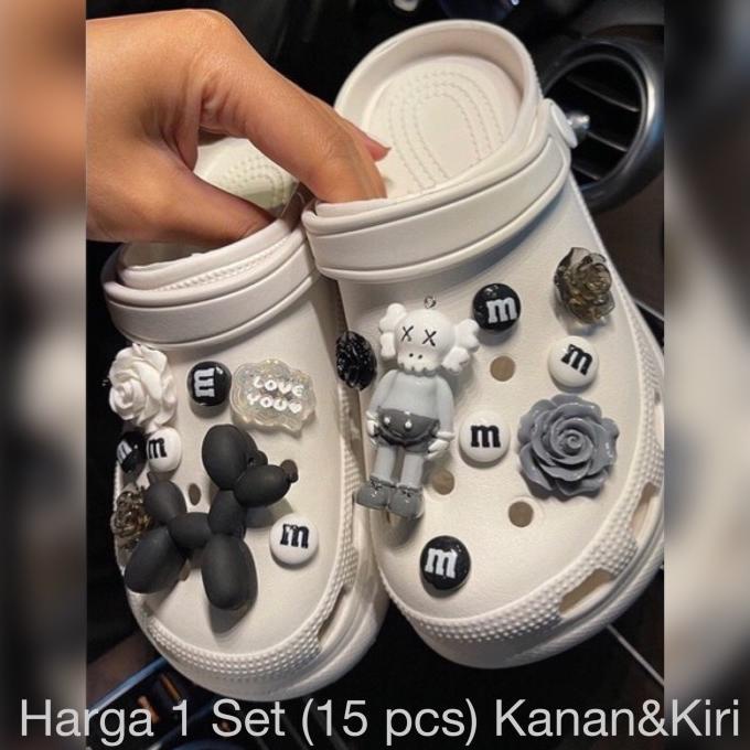 Jibbitz Kaws Set | Jibbitz Crocs Aksesoris Kaws