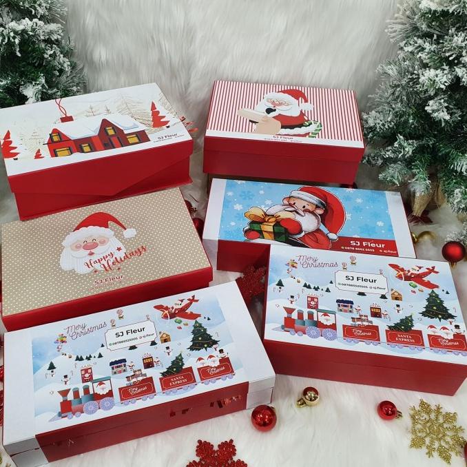 

Paket Dekorasi Hampers Natal Christmas Parcel Hadiah Kue Kering 34