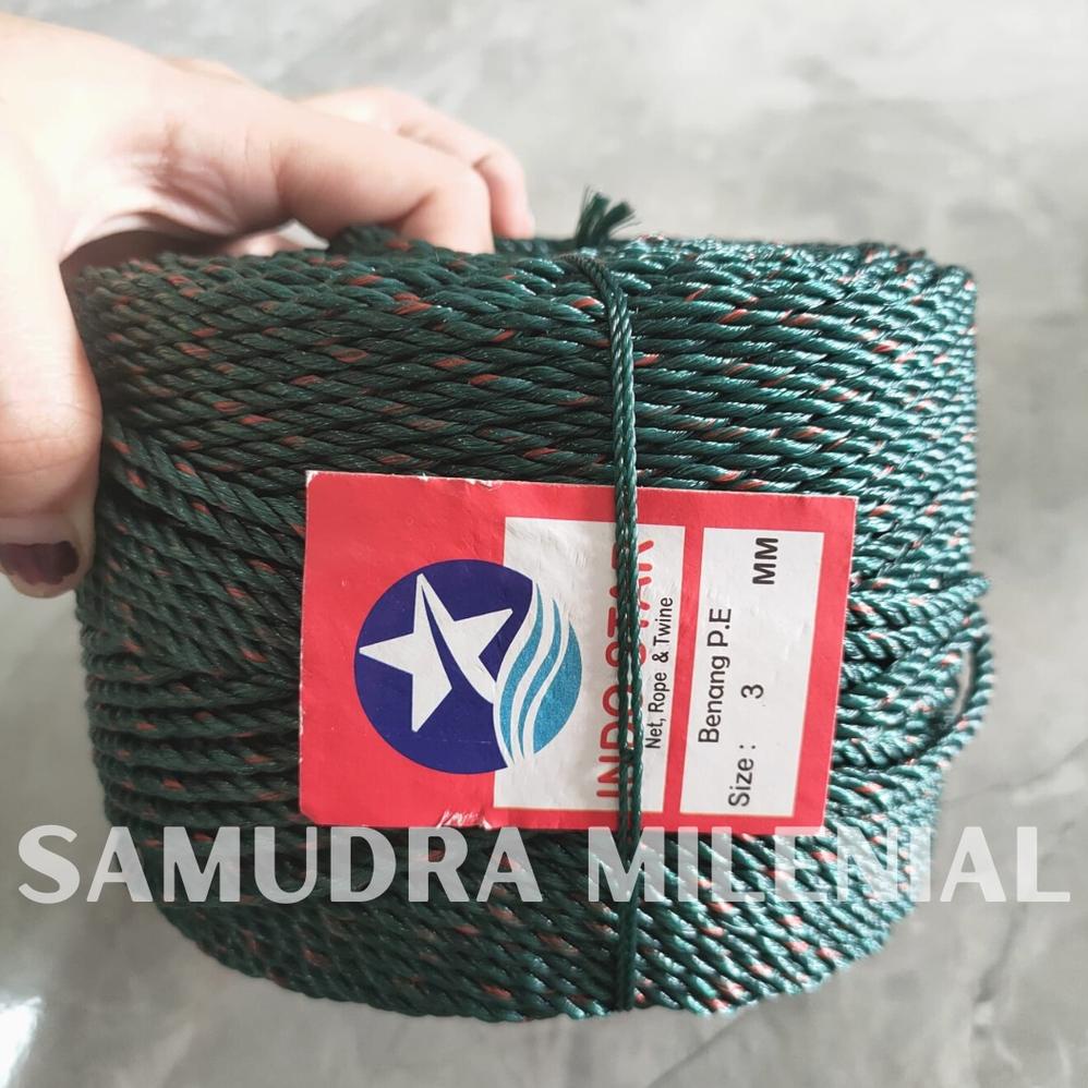 

Model baru - Tali Tambang 3mm Indostar KUALITAS !!