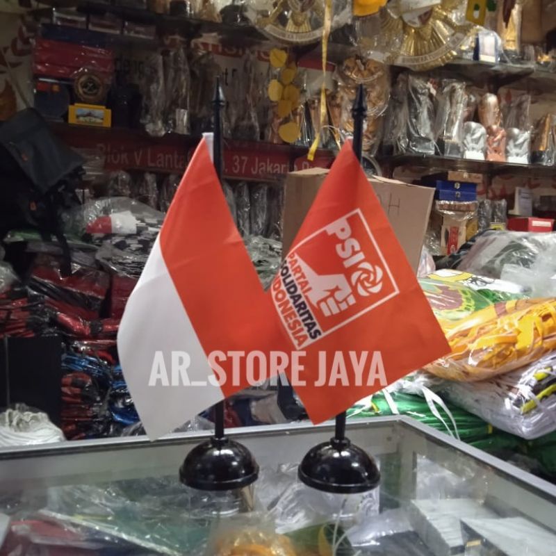 

Bendera Meja PSI Bendera Meja Merah Putih + Tiang Kayu