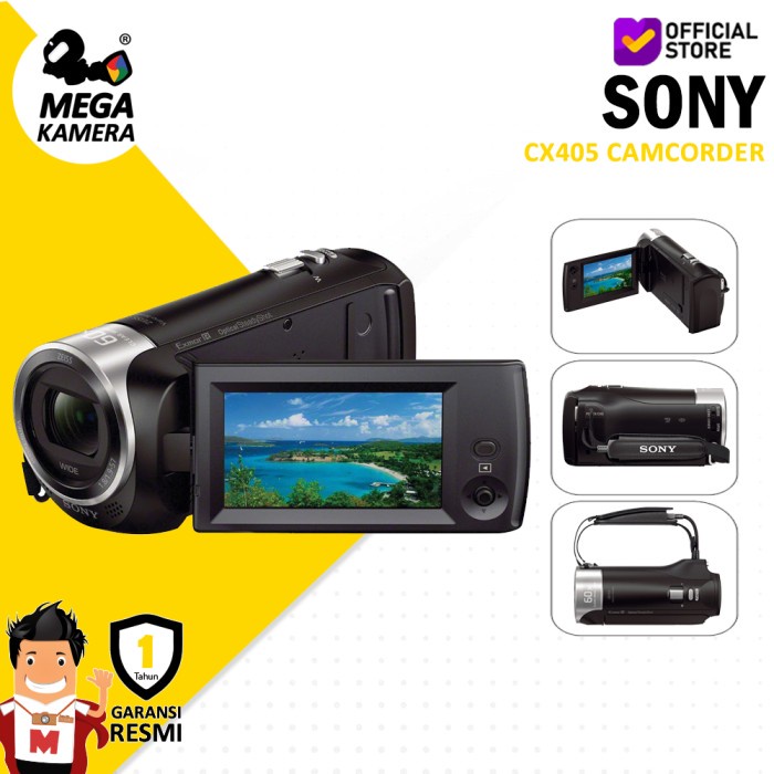 SONY HDR-CX405 HD HANDYCAM - HDR CX405 CAMCORDER