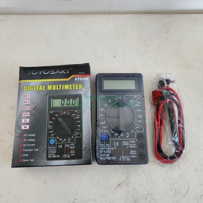 =+=+=+] Multi Tester Digital / Pengukur Arus Listrik Digital