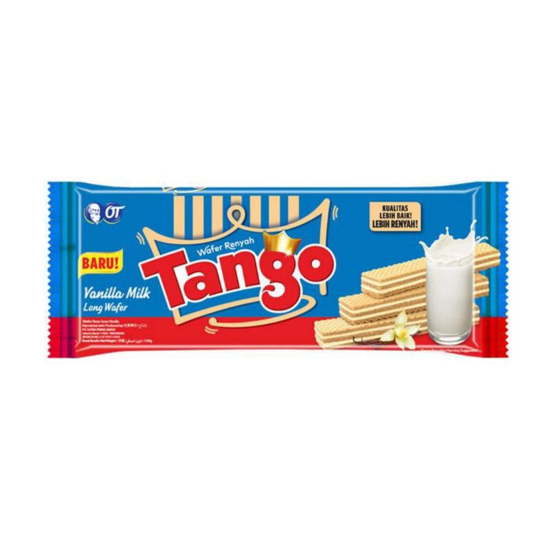 

Tango Wafer Rasa Vanila Isi (120Gr / 110Gr X 24Pcs X Karton)