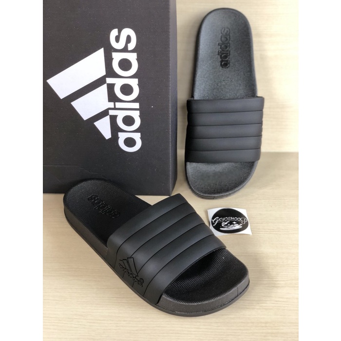 Sandal Adidas Slide On Black Import Grade Original