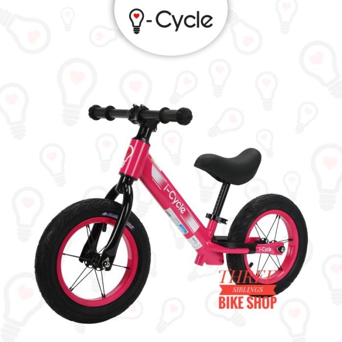 I-CYCLE BALANCE BIKE ROCKET (BLUE, PINK, RED, YELLOW)