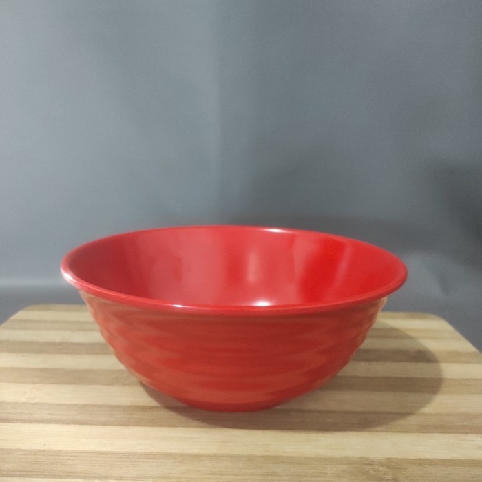 &<&<&<&] Mangkok Mie Melamin Merah Hijau Hitam Oriental 6" Fancy 4306