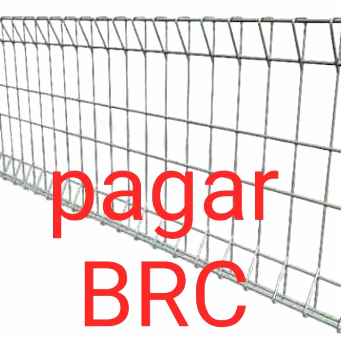 PAGAR BRC 120CM X 240CM