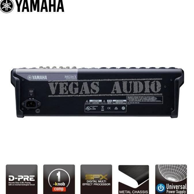 PROMO YAMAHA MG16X MIXER AUDIO 16CHANNEL ORIGINAL #ORIGINAL