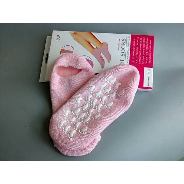 FMFIT Moisturising Spa Gel Socks / Spa Gel Sock / Kaos Kaki Pelembab