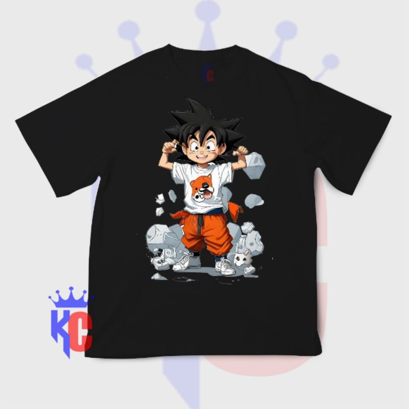 Baju Kaos Anak Dragon Ball Terbaru Bahan Premium Free Cetak Nama