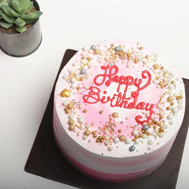 

New Kue Ulang Tahun Style Korea / Birthday Cake Korean Diameter 16 Cm Terbaik