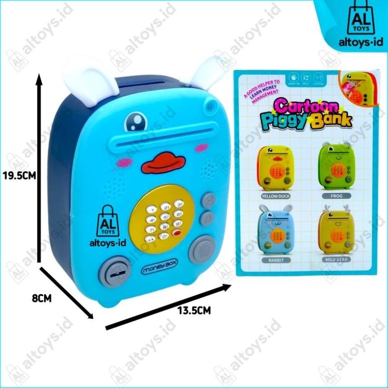 Hot Sale - Mainan ATM Bermain Menabung Di Bank Mainan Celengan ATM MAINAN ANAK-ANAK SAVE MONEY CELEN