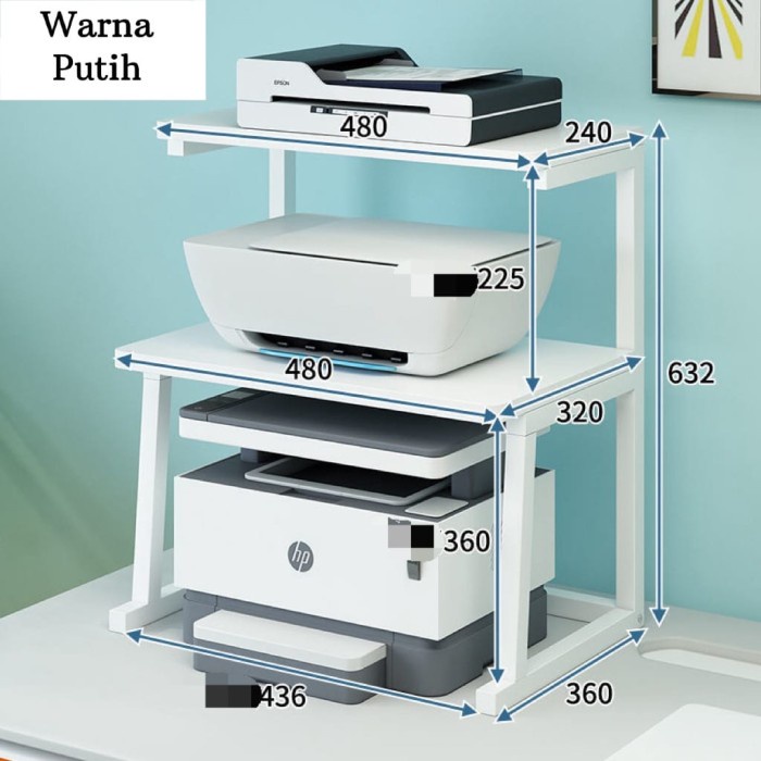 Terbaru Sesebi Rak Meja Printer 2 Tingkat Serba Guna Promo Terlaris