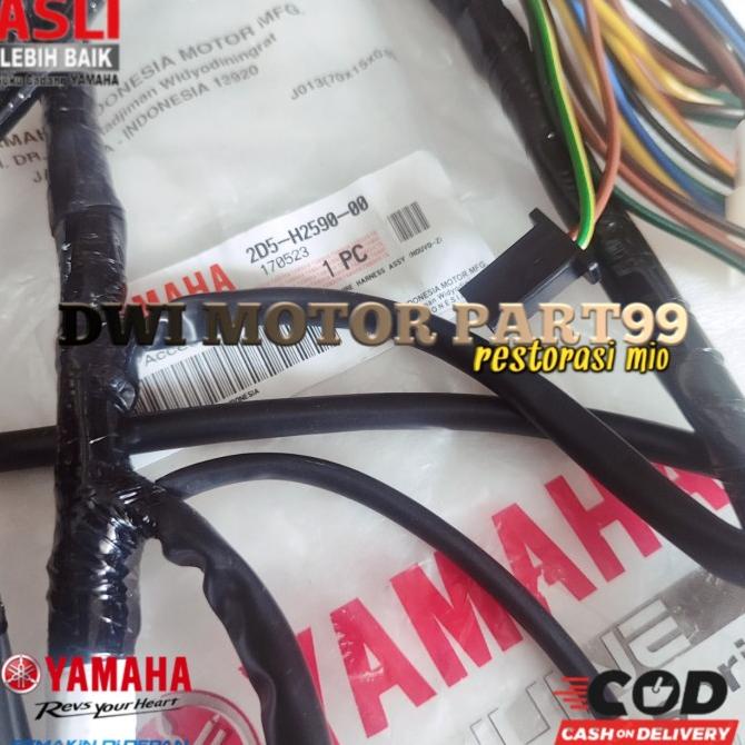 Wire Harness Assy Kabel Body Non Ais Nouvo Z 2D5-H2590-00 Original Yam
