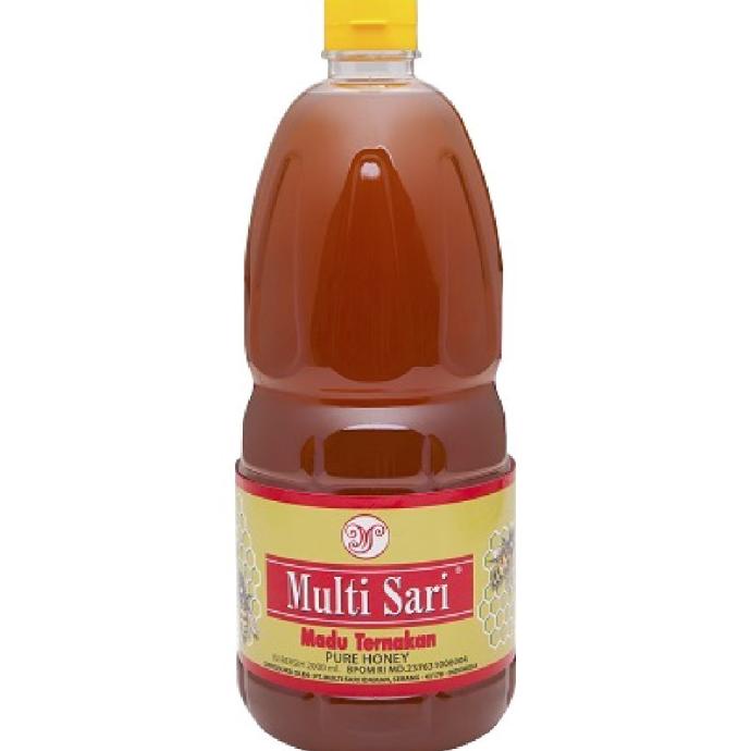 

NEW MADU MURNI ASLI MULTISARI REGULER 2000 ML READY DONATAMAULI