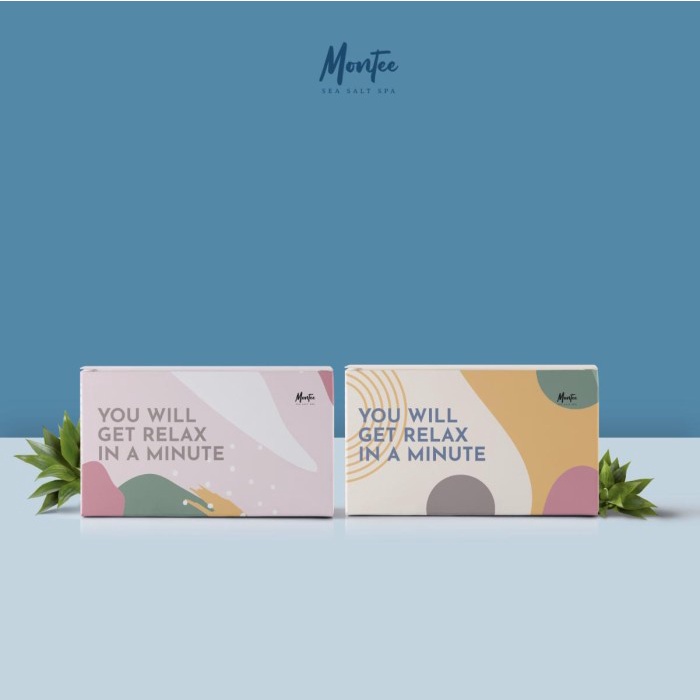 Lv / Montee Salt Gift Box Set / Bath Salt Spa Set / Garam Menipedi Box