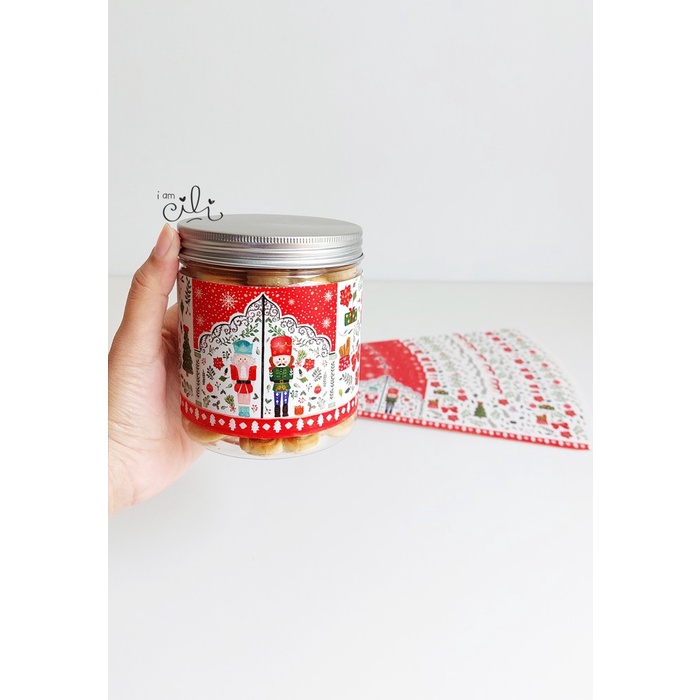 

Open DS] (BELT SOLDIER600) label selongsong natal/ merry christmas jar 600ml