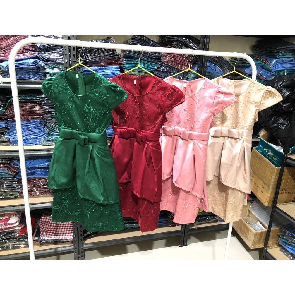 NOV3 gaun anak perempuan Claira 1-7tahun / baju pesta anak / baju ulang tahun anak perempuan / gaun 