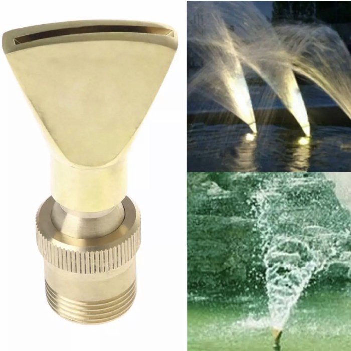 Nosel-Nozzel Air Mancur Model Kipas