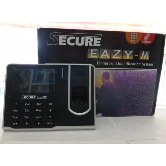 Mesin Absen Sidik Jari Secure Eazy-M / Absensi Sidik Jari Secure Eazy