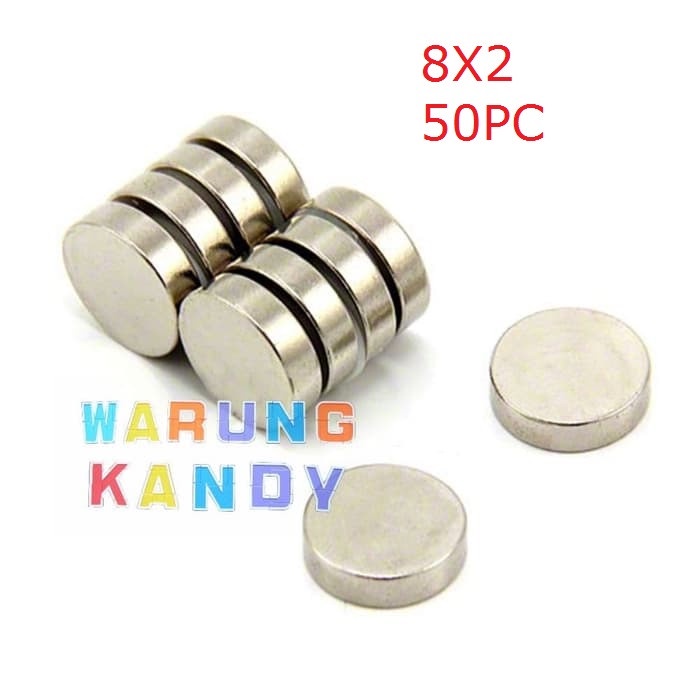 

Terbaru Magnet Nekel Bulat 8X2 50Pc Neodymium Putih Promo Terlaris