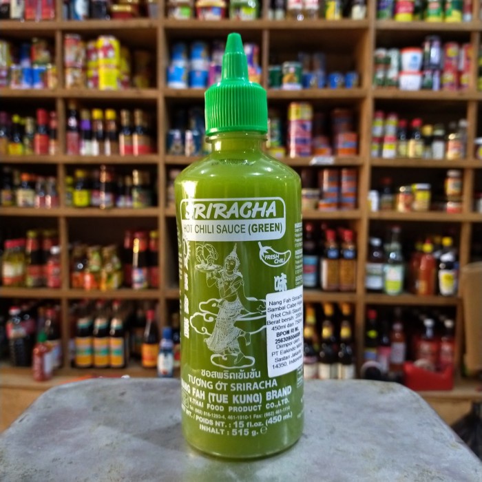 

Nang Fah Sriracha Sambal Cabe Hijau (Hot Chili Sauce) 515Gr