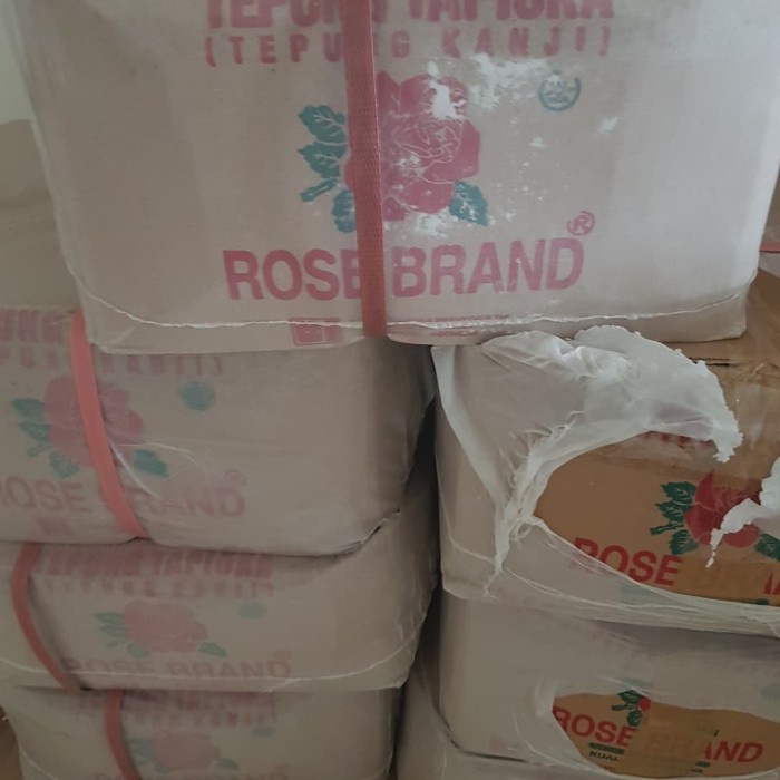

Price!! Tepung Tapioka Kanji Rosebrand 500gr x 20 pcs