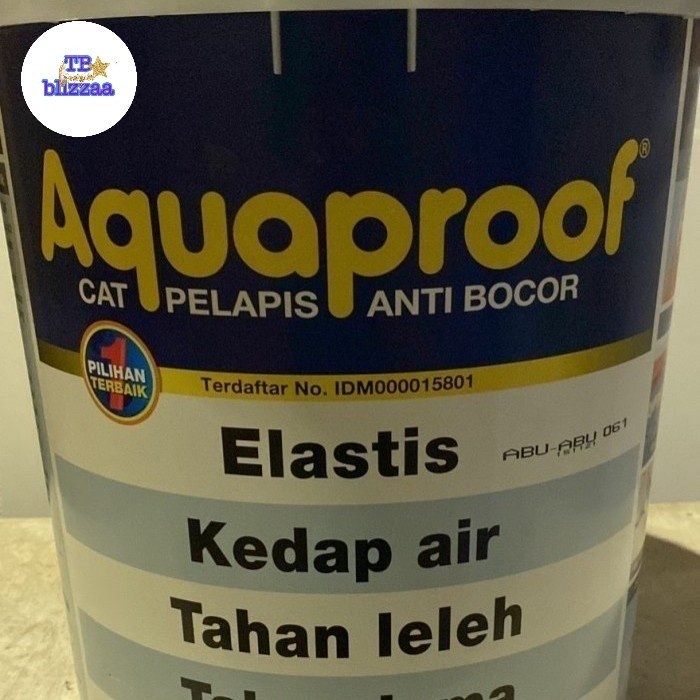 JM- Aquaproof 20kg Aquaproof Pail 20kg Aquaproof Abu abu 061 Aquaproof Pel