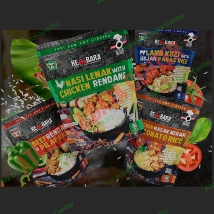 

Promo Mre Kembara Meals Ready To Eat Ration Food Ransum Buat Survival Kit