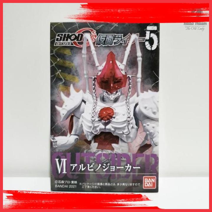 (TOLD) SHODO-O KAMEN RIDER 5 EX-AID GENM ZOMBIE GAMER BLADE ALBINO JOKER