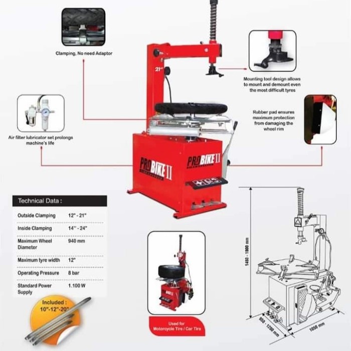Tyre Changer Probike Ii