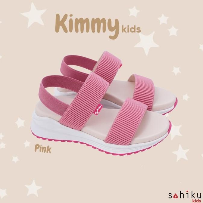 KIMMY KIDS - Sahiku Sepatu Sandal Anak Perempuan Sandal Elastik