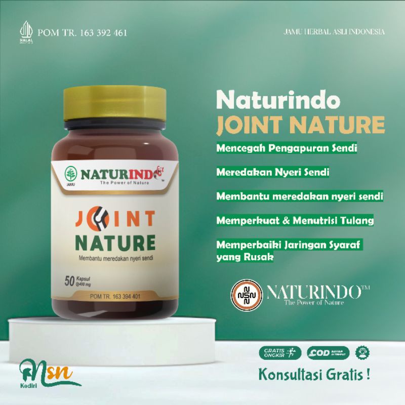 Joint Nature Obat Nyeri Sendi, Radang Sendi, Pembengkakan  Sendi