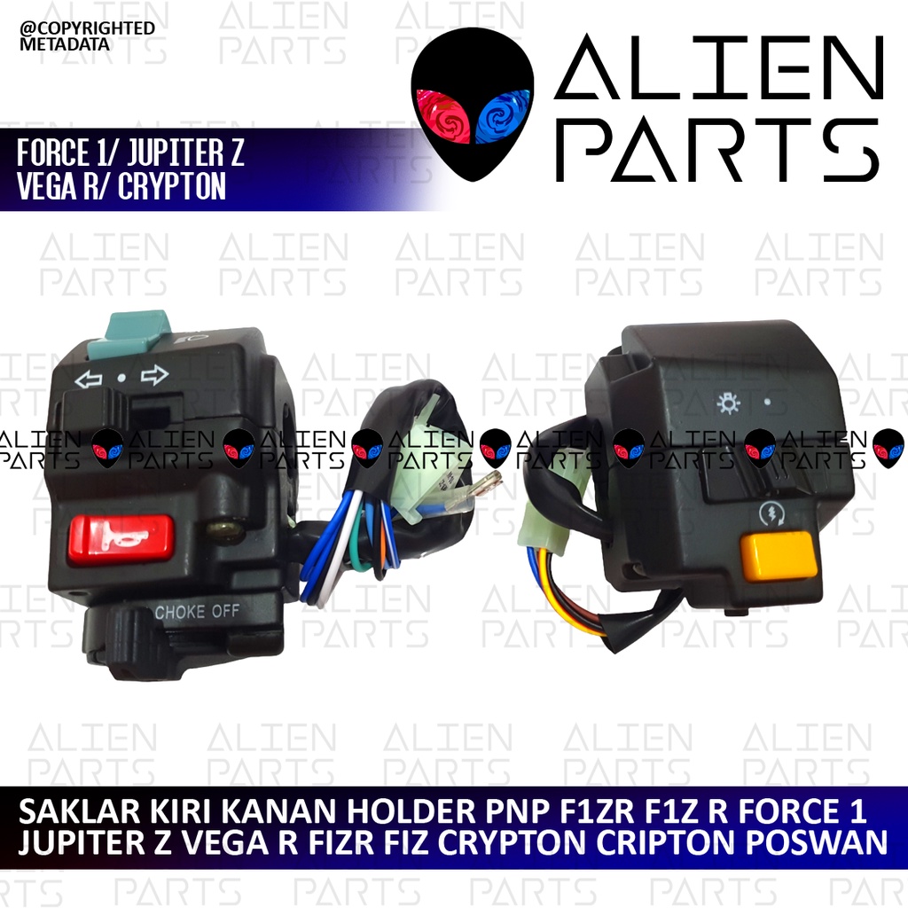 (COD) SAKLAR SWITCH KIRI KANAN HOLDER F1ZR F1Z R FORCE 1 JUPITER Z VEGA R FIZR FIZ CRYPTON CRIPTON P