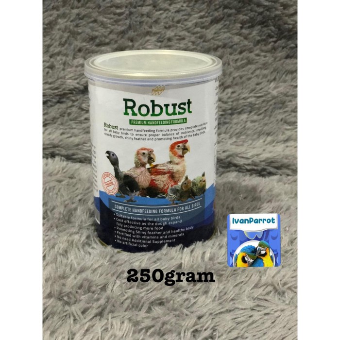 

TERLARIS ROBUST 250GRAM PREMIUM HANDFEEDING FORMULA