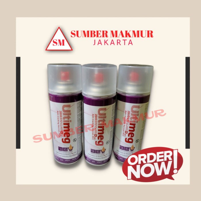 Terbaru Ultimeg Spray Sirlak Spray Insulating Varnish Kawat Dinamo Promo Terlaris