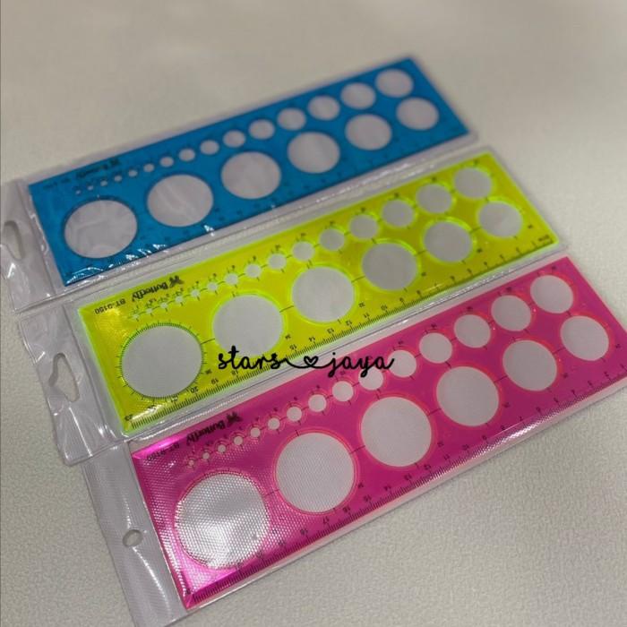 

Penggaris Lingkaran, Penggaris Butterfly, Penggaris Lingkaran 012