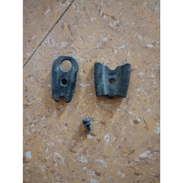 Klem Plat Kancingan Sein Kawasaki Ninja 250 Fi , KLX ORI BEKAS