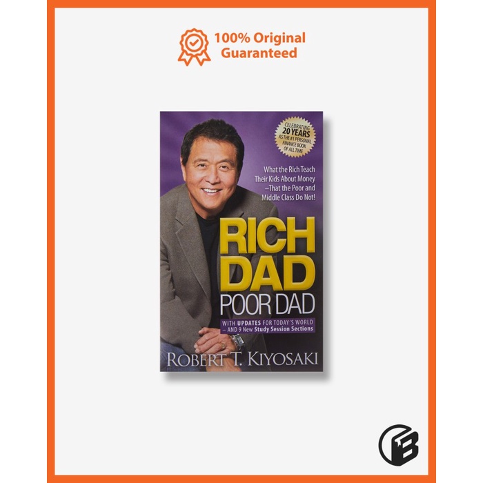 Buku Import Rich Dad Poor Dad by Robert Kiyosaki (Original Paperback)