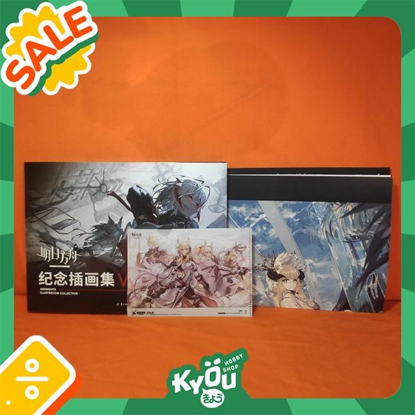 [COD] [With Bonus] Arknights Illustration Book / Memorial Artbook Collection Terbatas
