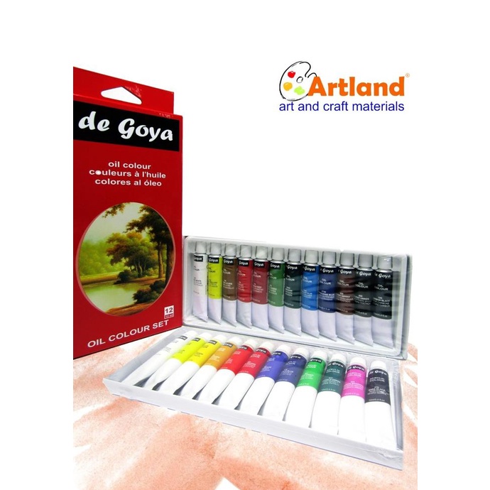 

Terbaru ] Cat Lukis De Goya Oil Color Set 12 Colours X 12Ml Limited Edition
