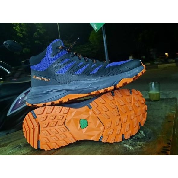 PROMO SEPATU GUNUNG TREKKING HIKING TRAIL RUNNING KARRIMOR CARACAL MID NURDANAROSITA