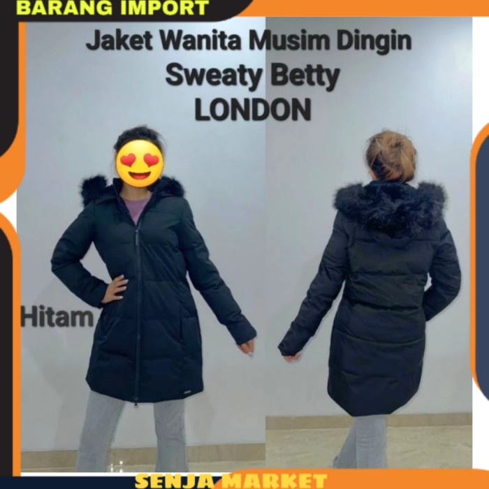 Jaket Jaet wanita winter musim dingin salju tebal import wanita