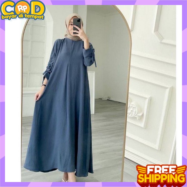 Gnis Cewe Premium Gamis Mewah Korean Style Paling Murah Gmis Bresmaid Murah Kekinian Games Amis Fami