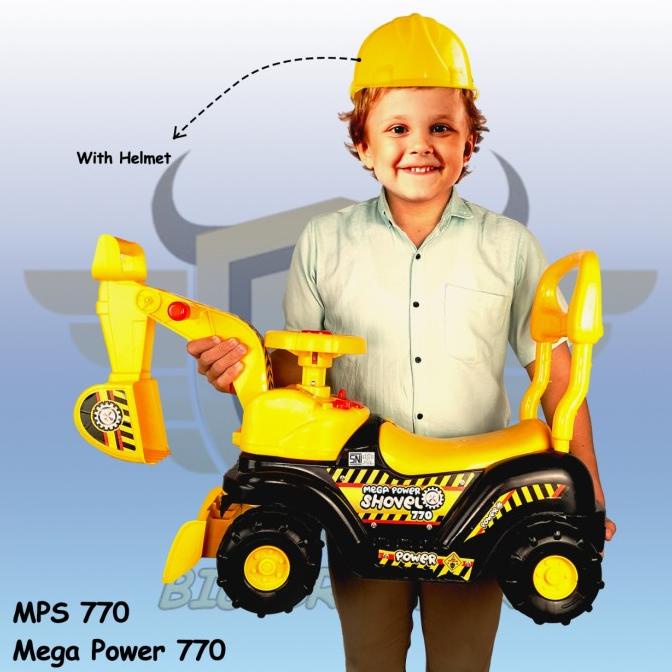 MOBIL MOBILAN EXCAVATOR TRAKTOR BEKO KERUK BESAR MAINAN ANAK - MPS 770