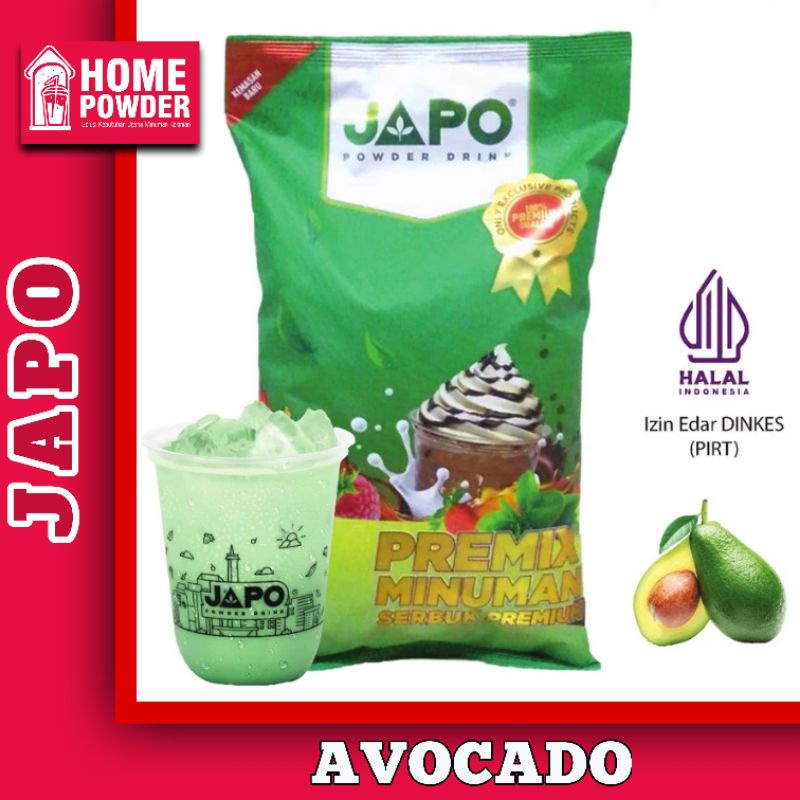 

Bubuk Minuman Drink Powder Rasa AVOVADO ALPUKAT 1 Kg JAPO