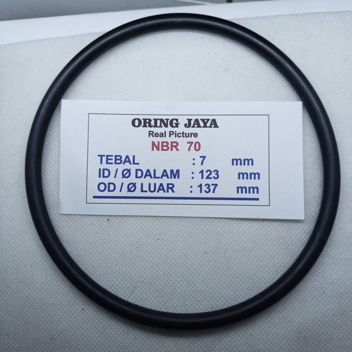 

O Ring 7 X 123 X 137 Mm Nbr 70 Best