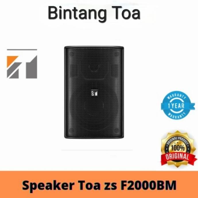 Toa speaker zs f2000BM/WM f2000 bm