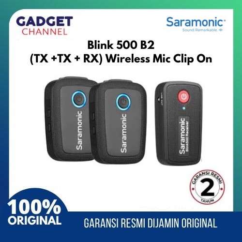 Saramonic Microphone Blink 500 B2 ( TX +TX + RX ) Wireless Mic Clip On